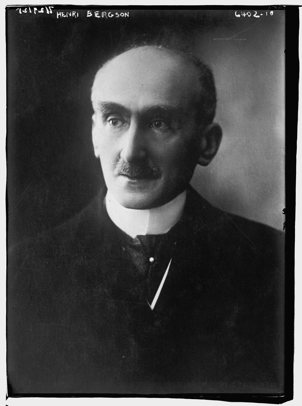 Photographic portrait of Henri Bergson