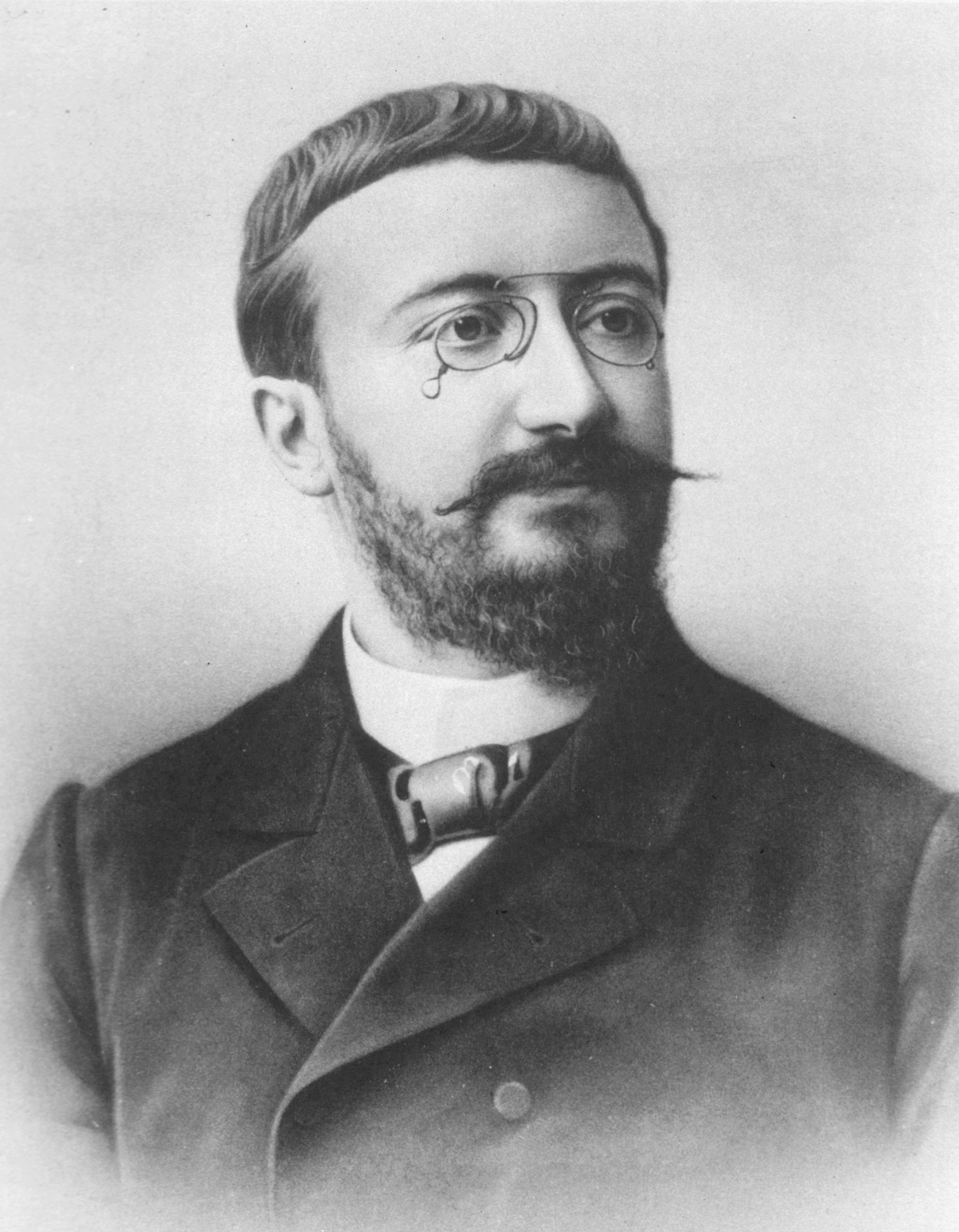 Portrait of psychologist Alfred Binet