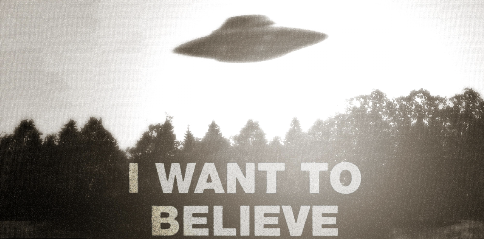 I want to believe, flying saucer