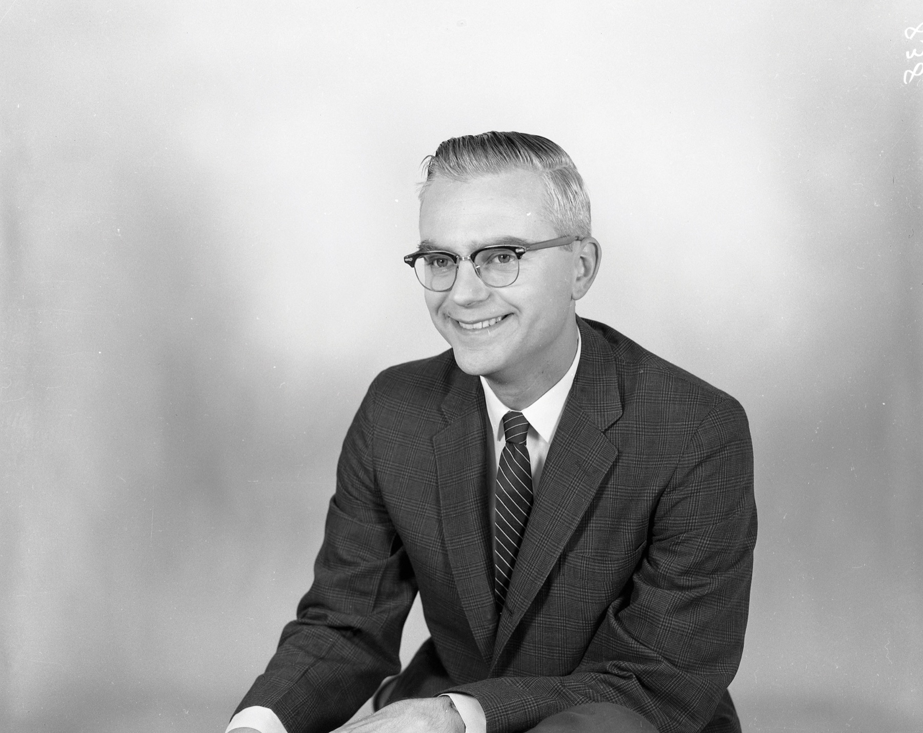 Portrait de l’astronome Frank Drake dans les années 1960
