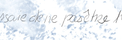 Elle – blanche et nette (projet six)