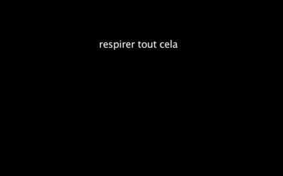 quelque chose calme lutte (chant I)