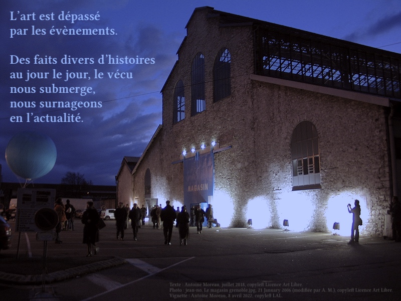 L’art est dépassé